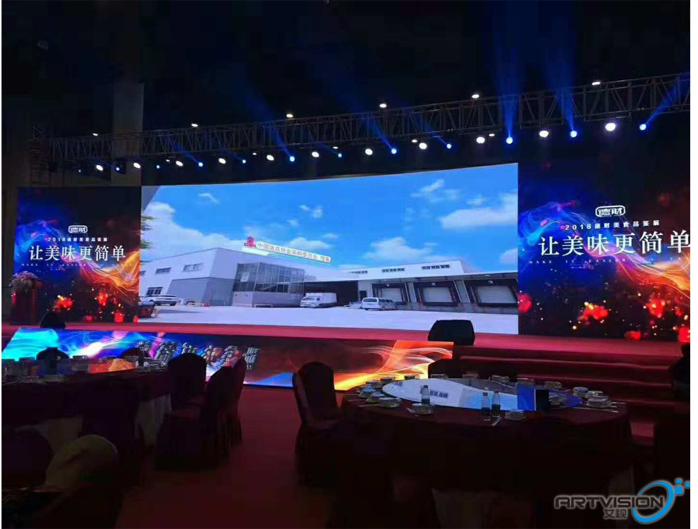 P3.91 indoor rental led panel 28sqm