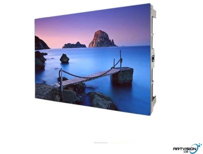 Slim wall mounting P1.538 fine pixel pitch led display scree