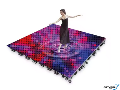 High Resolution P3.91 Interactive LED Floor for Dance