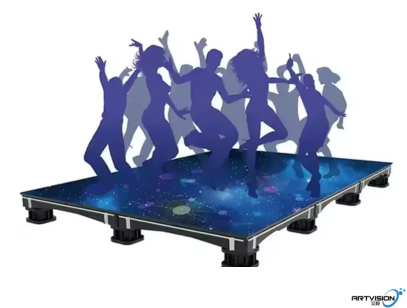 P2.976 High Performance Full Color Interactive Video floor