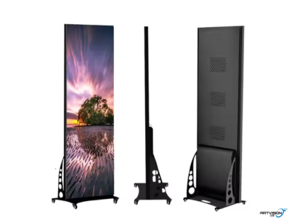 P2 Smart Full Color HD Advertising Standing LED Totems