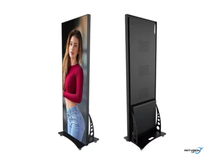 P1.25 Portable Indoor Smart Led Advertising Poster