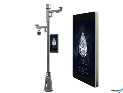 P3.33 Outdoor Smart Pole Light LED Signs