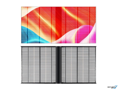P2.6-5.2 Indoor Glass Transparent LED Screen